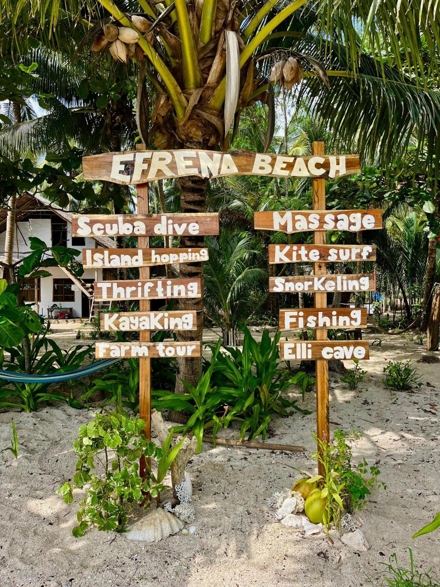 Efrena Agro Tourism Beach El Nido Eksteriør billede