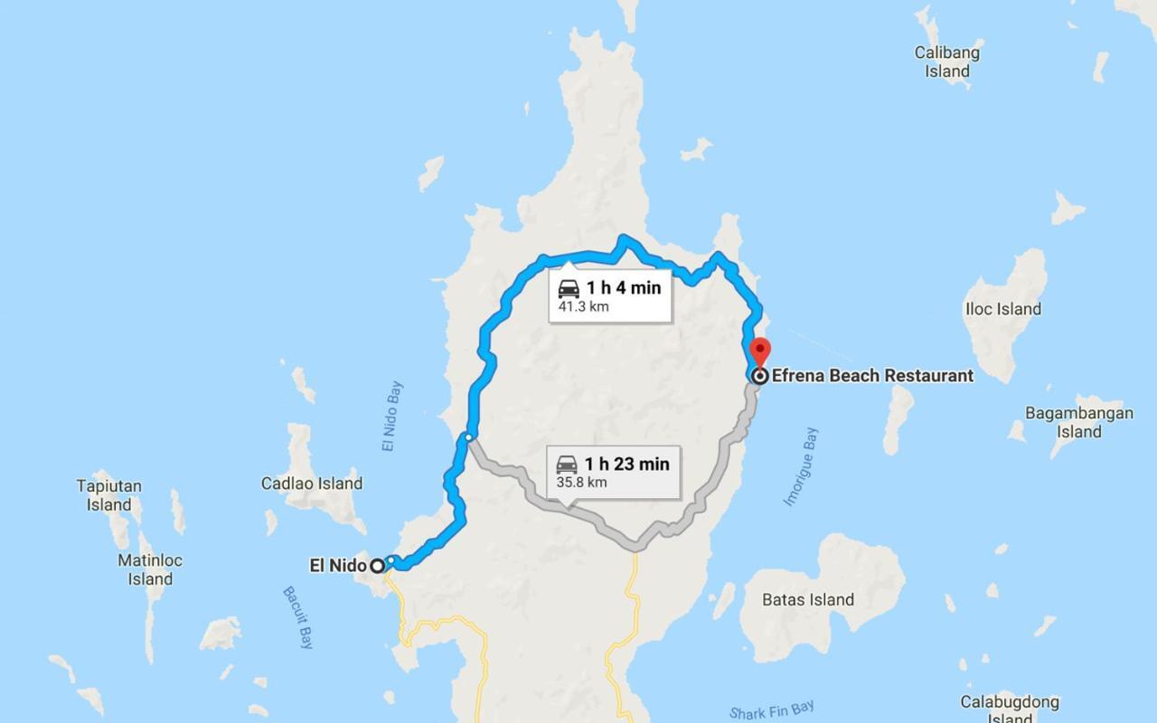 Efrena Agro Tourism Beach El Nido Eksteriør billede
